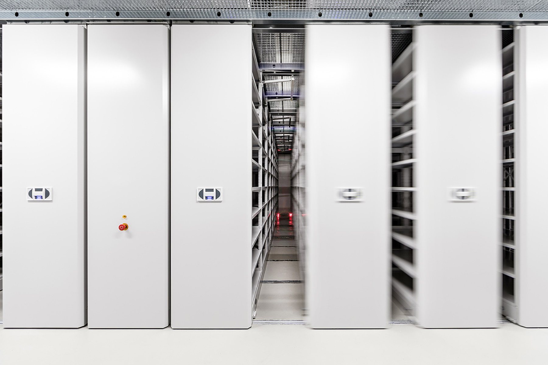 Estantes multipiso FOREG® TwinSpace nos National Archives of Australia