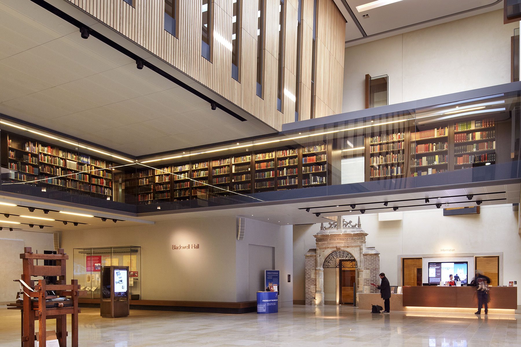 Estantes para biblioteca FOREG® na Weston Library, Universidade de Oxford
